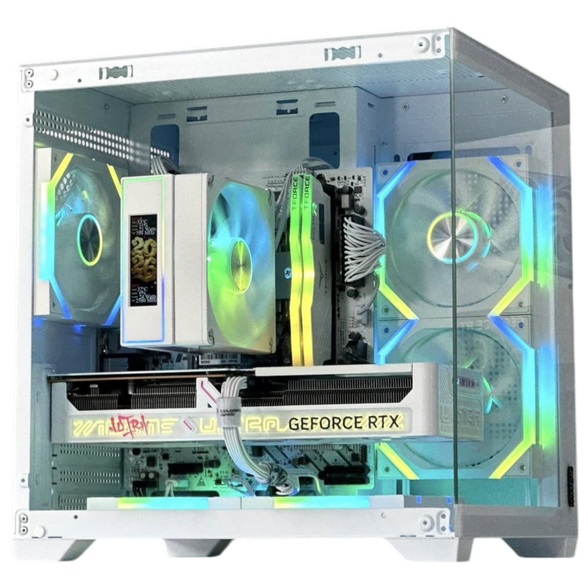 PC Gaming HMPC Light Rate | Intel Core I5 12400F \ RTX 5060 8GB \ B760 \ RAM 16GB \ SSD 256GB