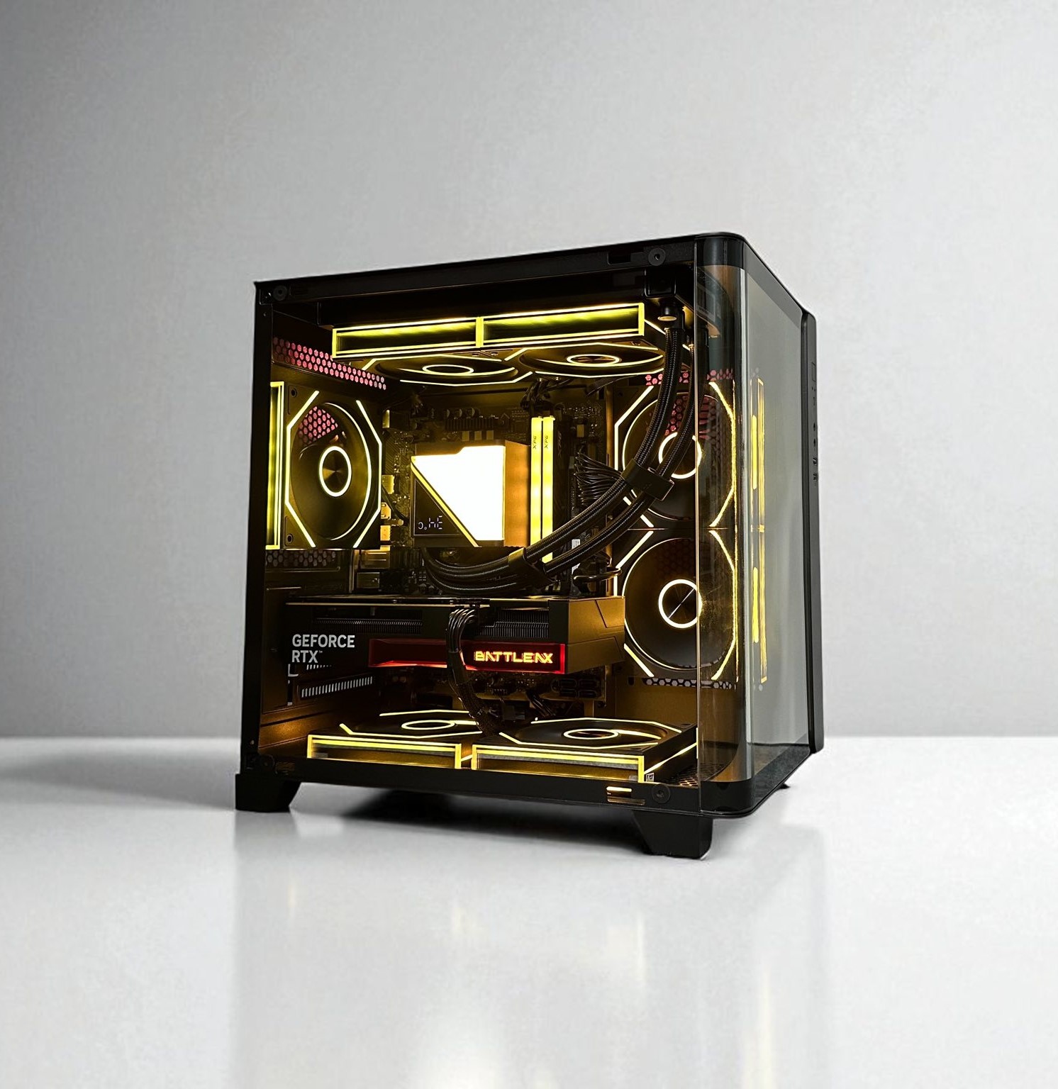 PC Gaming HMPC Wukong | Intel Core I5 12400F \ RTX 5050 8GB \ B760 \ RAM 16GB \ SSD 256GB