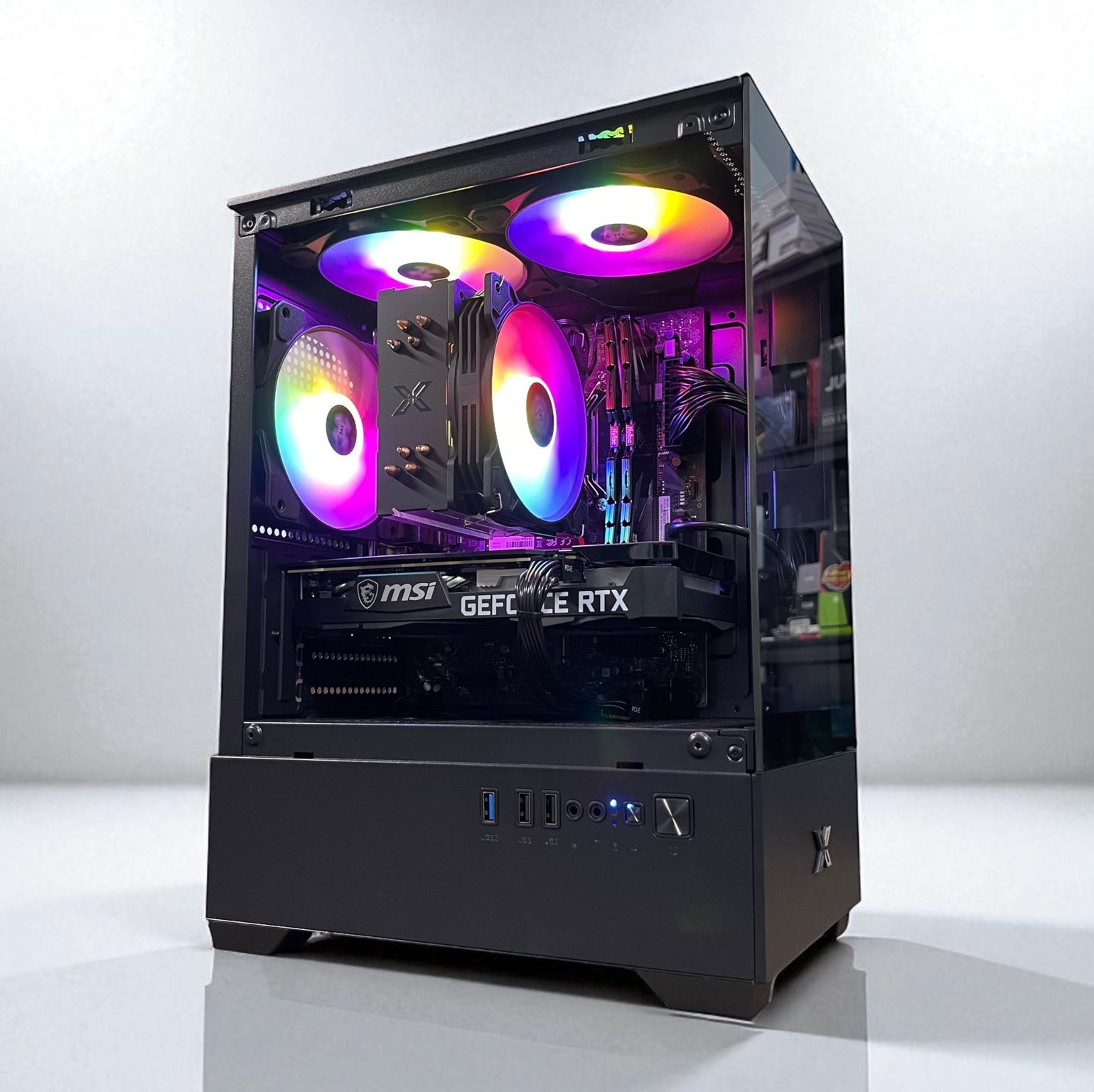 PC Gaming HMPC Basic 3 | Intel Core I5 13400F\ RTX 3060 12G\ B760 \ RAM 32GB\ SSD 256GB