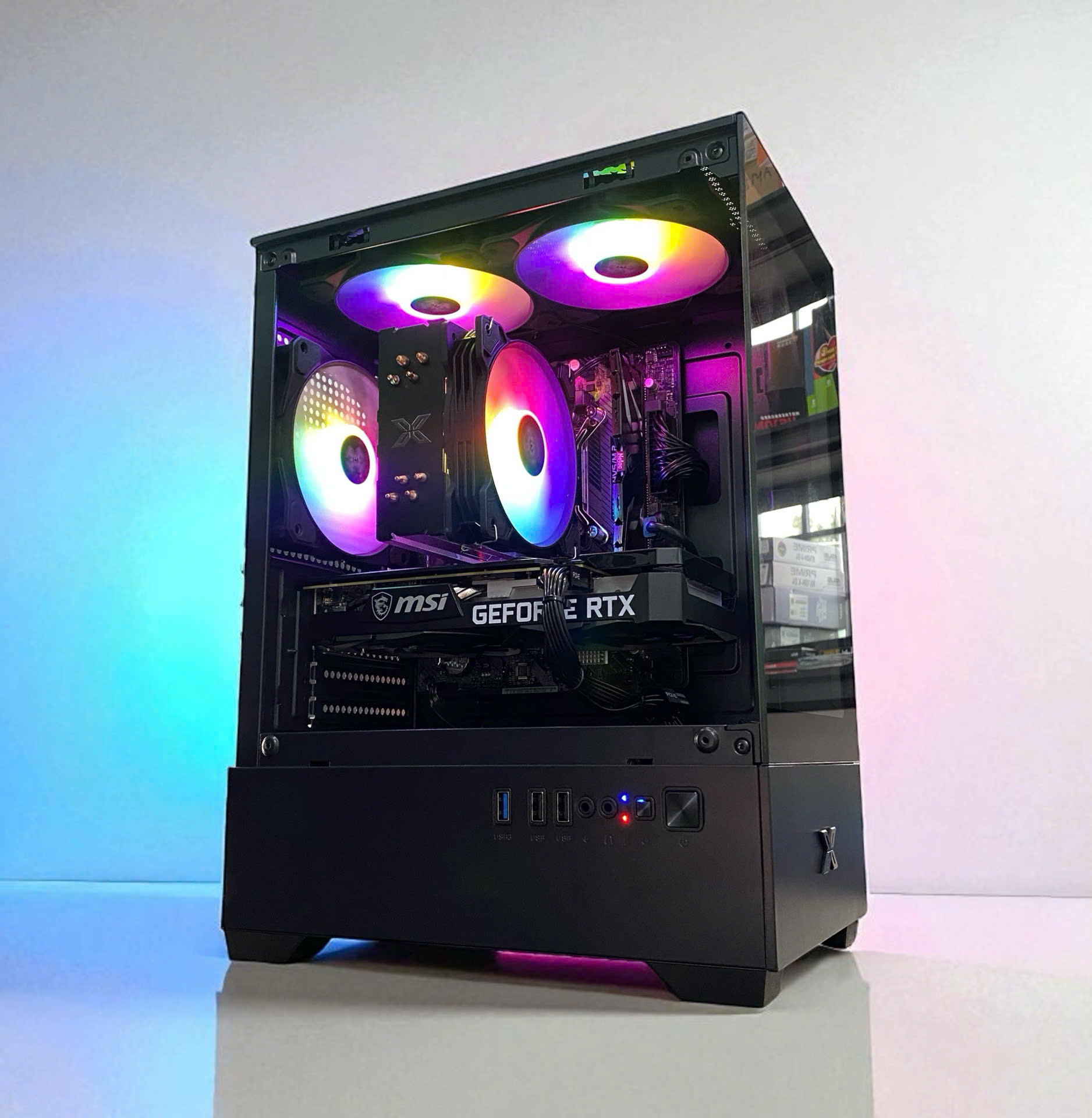 PC Gaming HMPC Super Price | Intel Core I5 12400F\ RTX 3060 12GB\ H610 \ RAM 16GB\ SSD 256GB