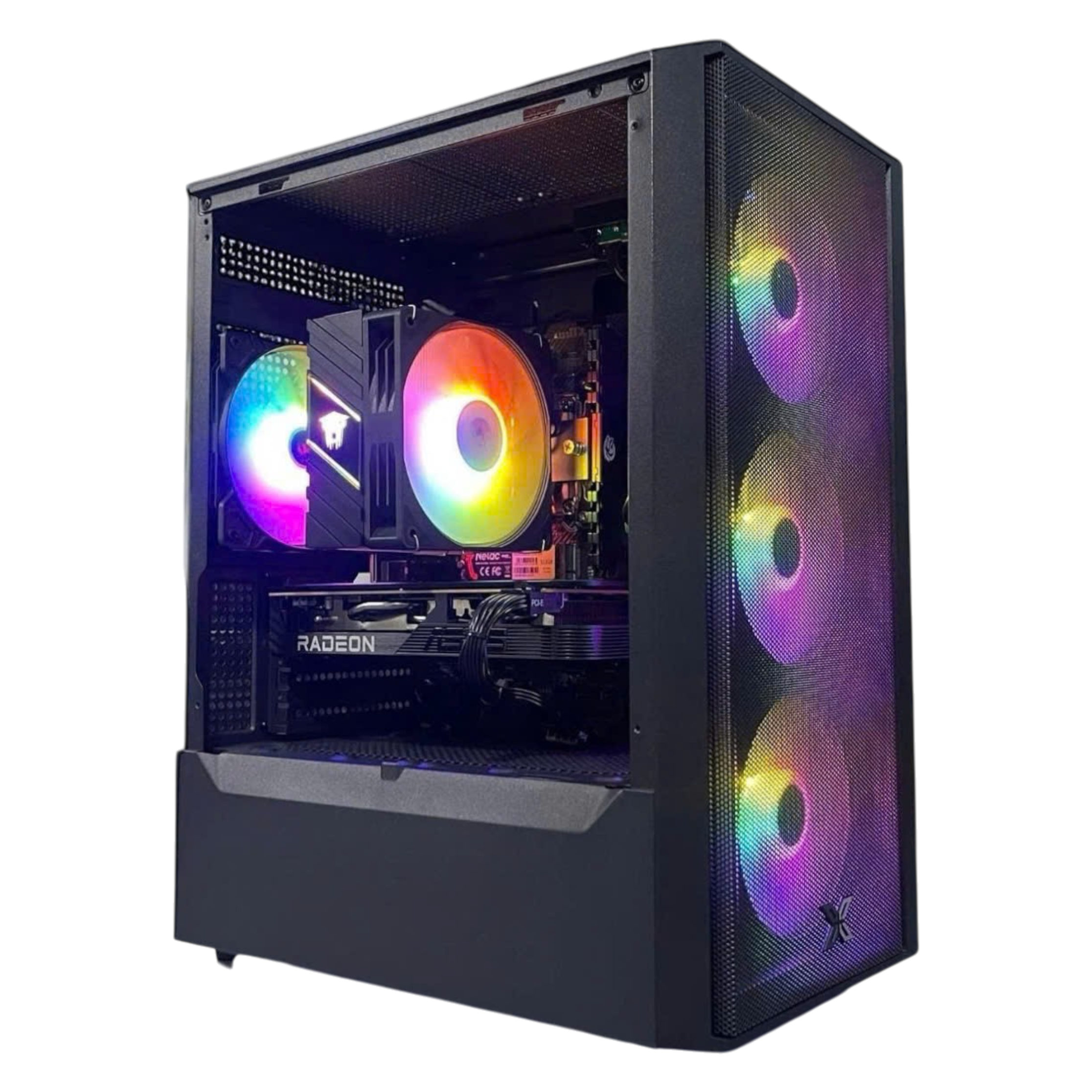 PC Gaming HMPC Radeon Storm | Intel Core I5 12400F\ RX 6600 8GB\ H610 \ RAM 16GB\ SSD 512GB