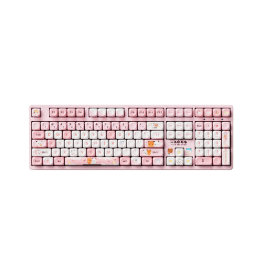 Bàn phím AKKO 3108RF V3 Yier and Bubu Pink (Hotswap/USB Type-C/Wireless/No Led)