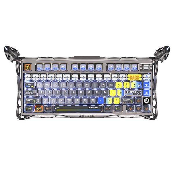Bàn phím GravaStar Mercury K1 Pro - Interstellar Silver - ảnh 6