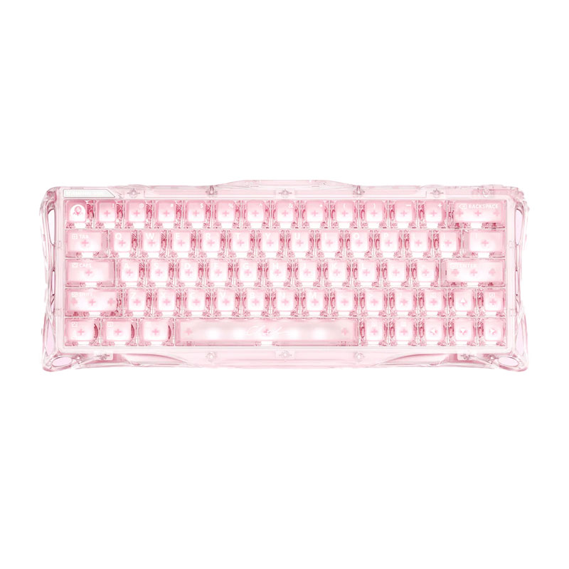 Bàn phím GravaStar Mercury V60 - Crystal Rose