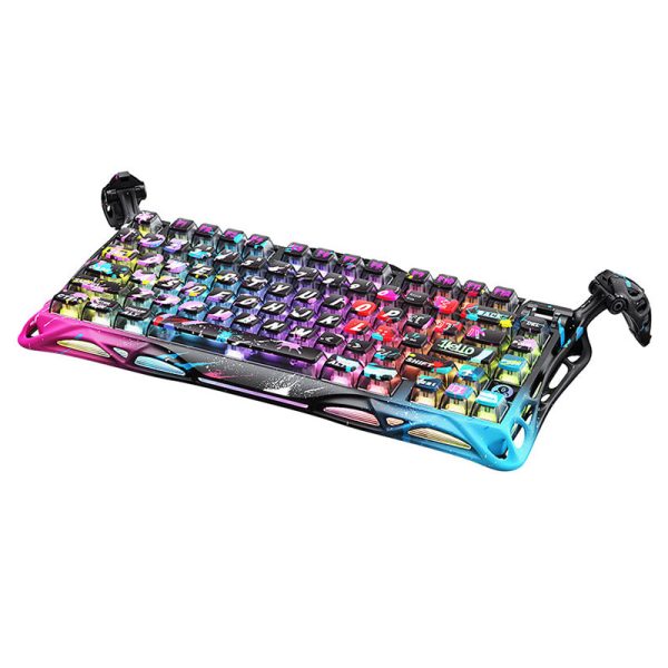 Bàn phím GravaStar Mercury V75 Pro Special Edition - Neon Graffiti - ảnh 3