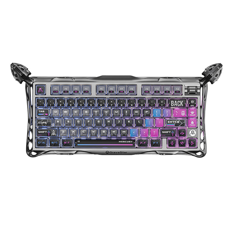 Bàn phím cơ GravaStar Mercury K1 Pro Special Edition - Cyberpunk