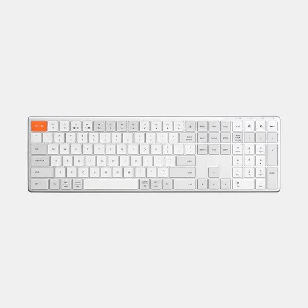 Bàn phím không dây HyperWork HyperOne Gen 3 Plus HPW-KB1-G3.PLUS-WHT Trắng