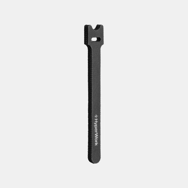 Băng dính gai cố định dây cáp HyperWork Velcro Tape HPW-VT02-BLK Đen