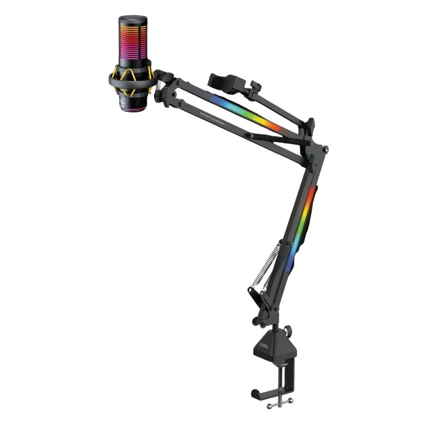 Bộ Microphone Kèm Chân Đế RGB Kẹp Bàn Thonet & Vander VX500 tại HMPC Store