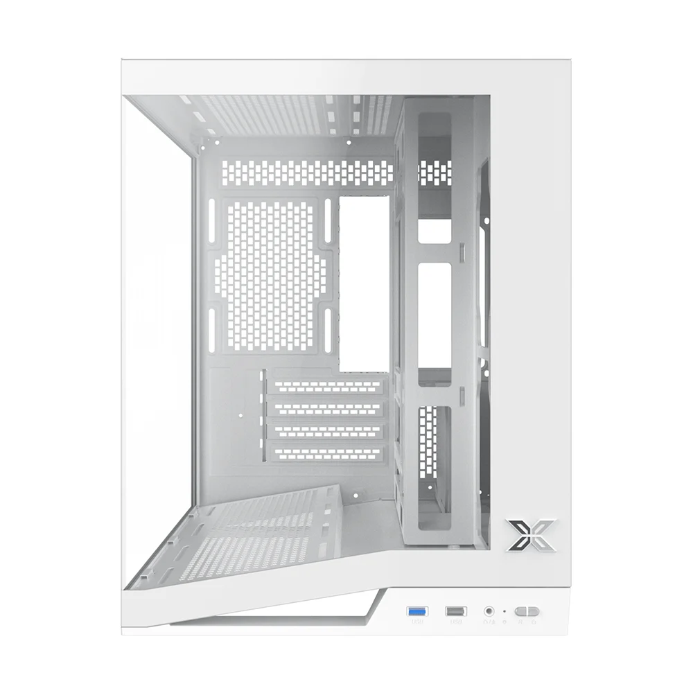 Thùng máy Xigmatek Dynamic ML M-ATX (Không Kèm Fan) (EN91141) | Micro-ATX, Mini-ITX, GPU 410mm, Trắng - ảnh 2