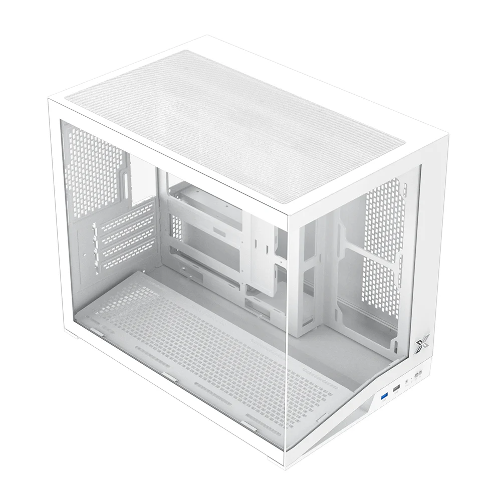 Thùng máy Xigmatek Dynamic ML M-ATX (Không Kèm Fan) (EN91141) | Micro-ATX, Mini-ITX, GPU 410mm, Trắng - ảnh 4