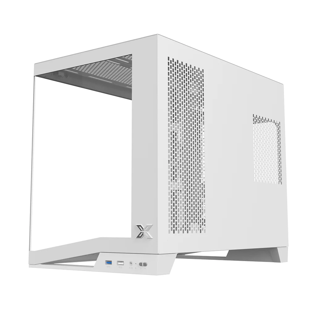 Thùng máy Xigmatek Dynamic ML M-ATX (Không Kèm Fan) (EN91141) | Micro-ATX, Mini-ITX, GPU 410mm, Trắng - ảnh 3