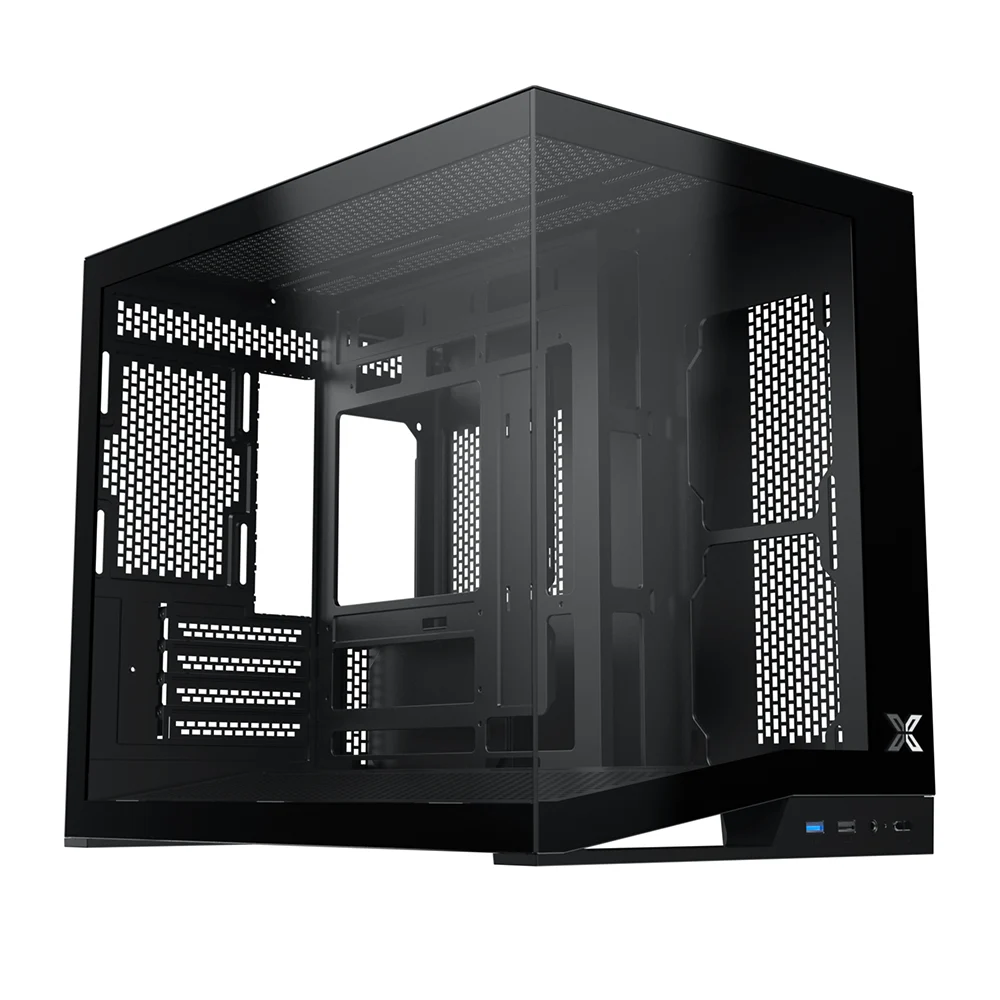 Thùng máy Xigmatek Dynamic ML M-ATX (Không Kèm Fan) (EN91134) | Micro-ATX, Mini-ITX, GPU 410mm, Đen