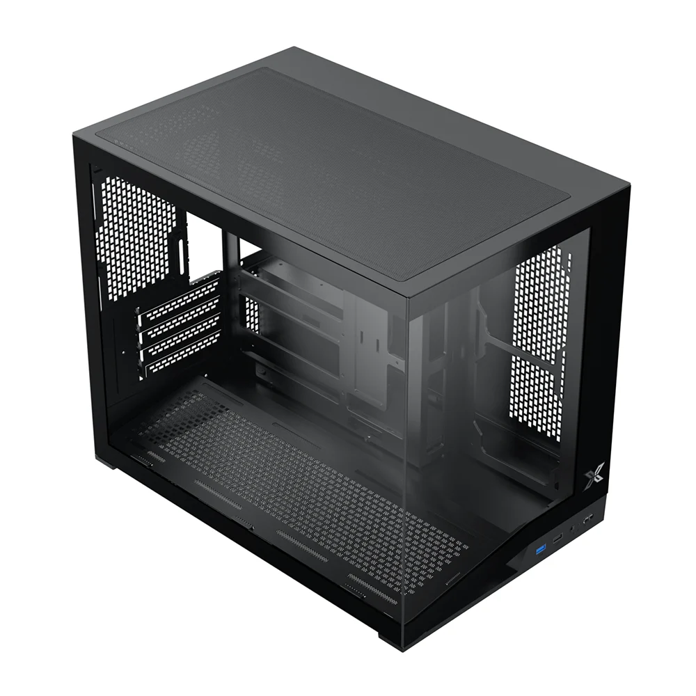 Thùng máy Xigmatek Dynamic ML M-ATX (Không Kèm Fan) (EN91134) | Micro-ATX, Mini-ITX, GPU 410mm, Đen - ảnh 4