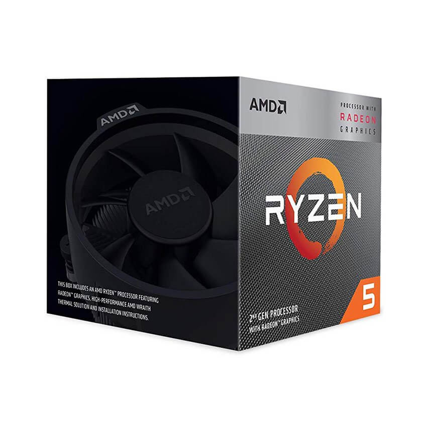 CPU AMD Ryzen 5 3400G – Box Chính Hãng