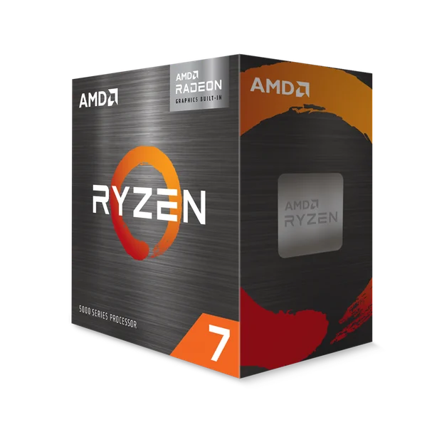 Bộ vi xử lý AMD Ryzen 7 5700G | 8 nhân/16 luồng, AM4, Tối đa 4.6GHz, 3.8GHz, 20MB