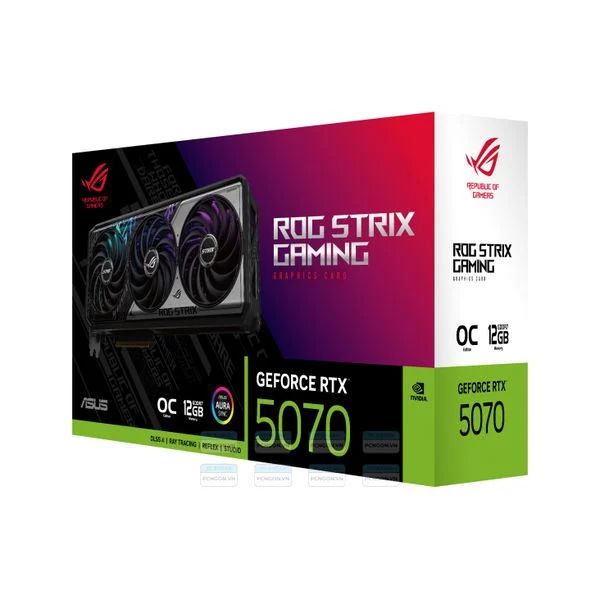 Card màn hình ASUS GeForce RTX 5070 ROG Strix 12GB OC