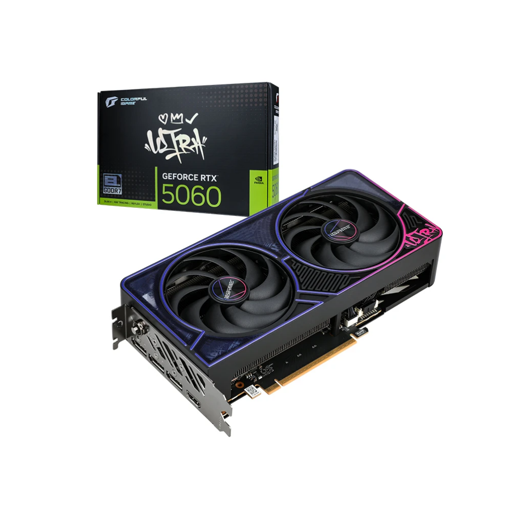 Card màn hình Colorful iGame GeForce RTX 5060 Ultra DUO OC 8GB-V
