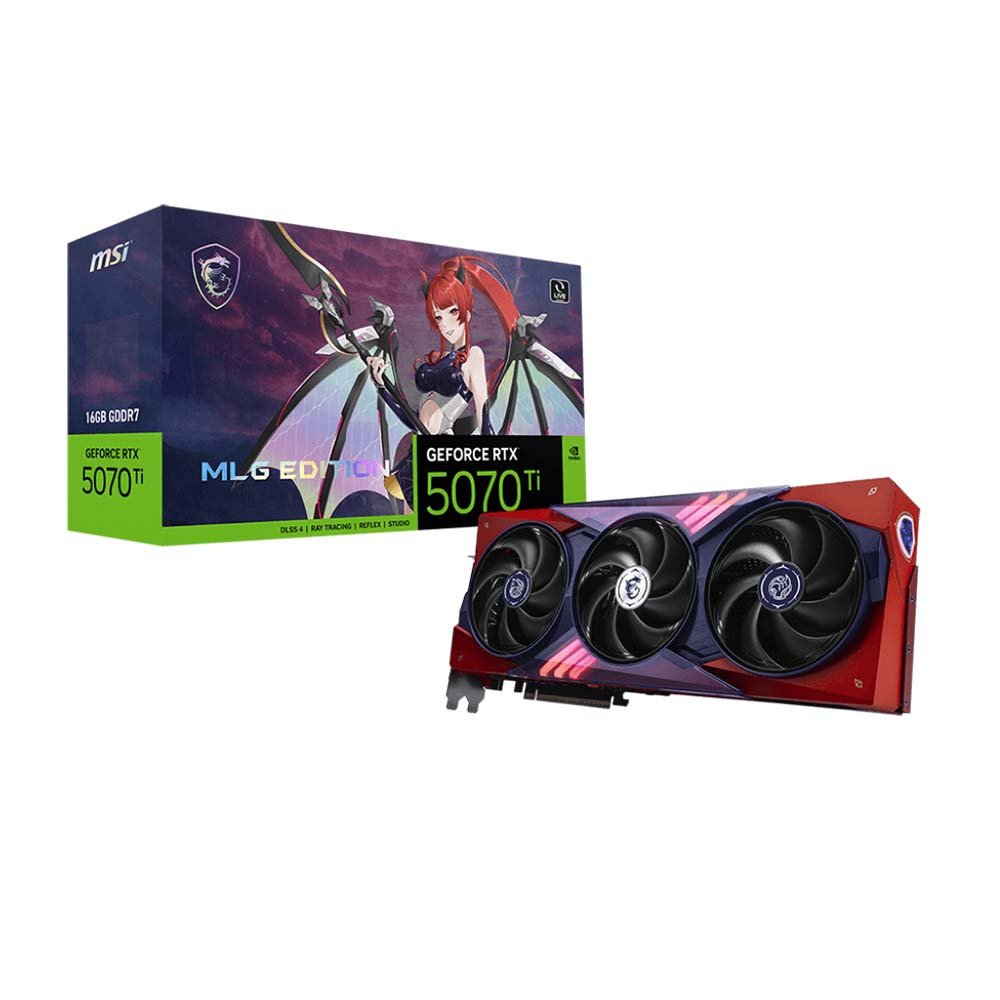 Card màn hình MSI GeForce RTX 5070 Ti 16G MLG Edition