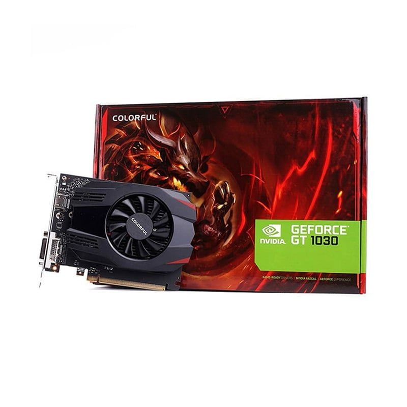 Card màn hình NVIDIA GeForce GT 1030 Colorful | 4GB GDDR4, 384 CUDA, 300W
