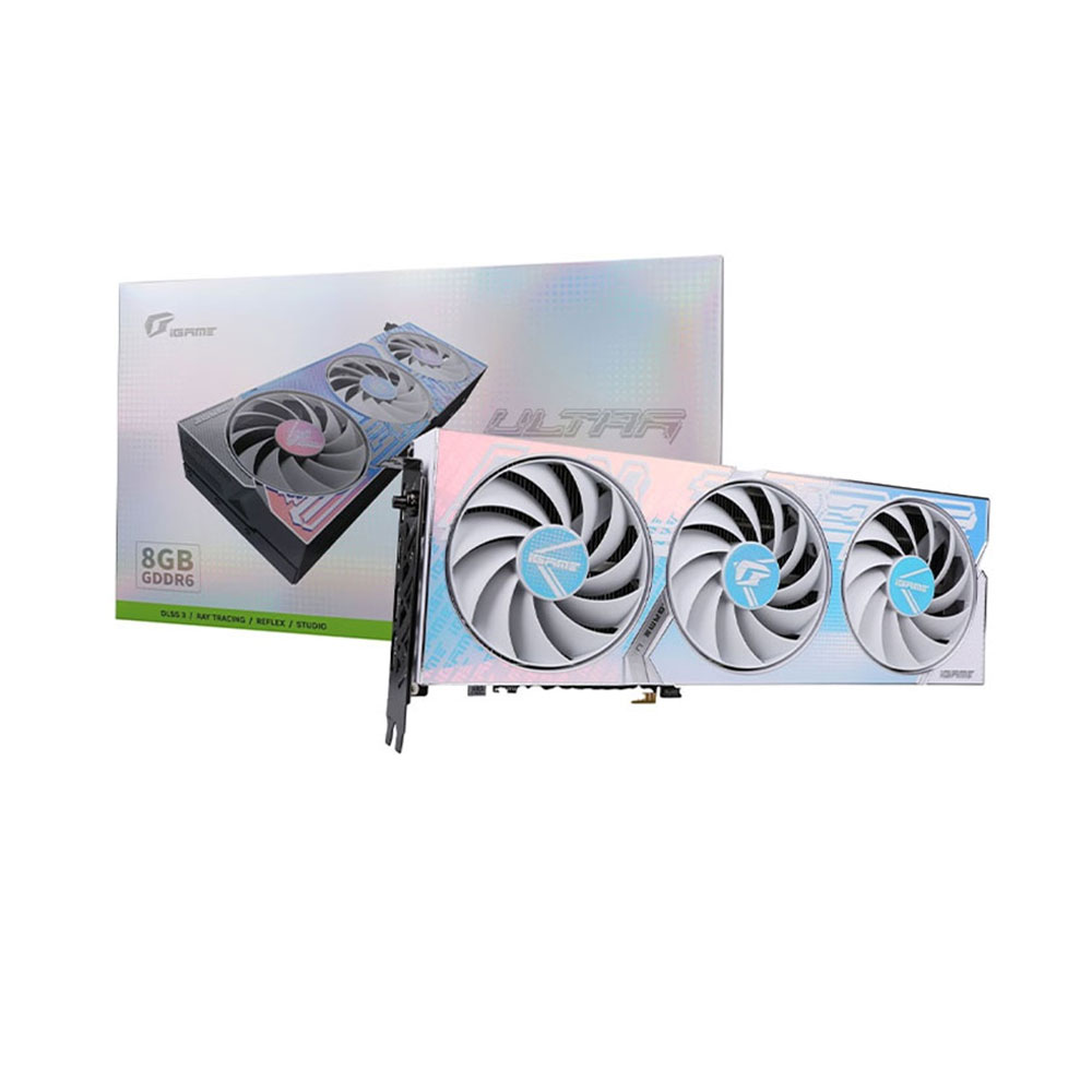 Card màn hình COLORFUL iGame GeForce RTX 4060 Ultra W OC 8GB-V. - ảnh sản phẩm tại HMPC Store
