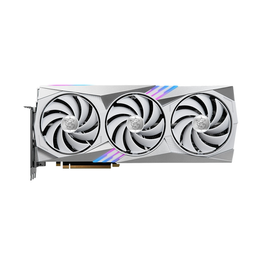 Card màn hình MSI RTX 4070 Ti Gaming X Trio White 12GB GDDR6X. - ảnh 2