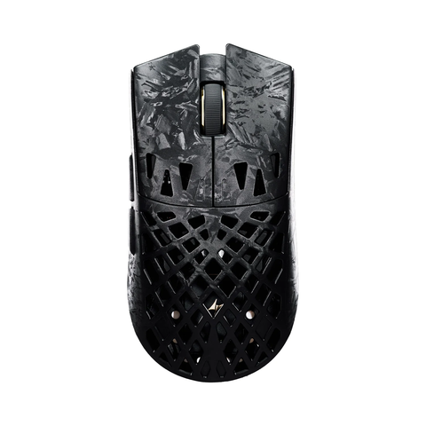 Chuột Gaming Không Dây ATK Blazing Sky Ghost Extreme Hollow Carbon Fiber | 2 Mode, Đen
