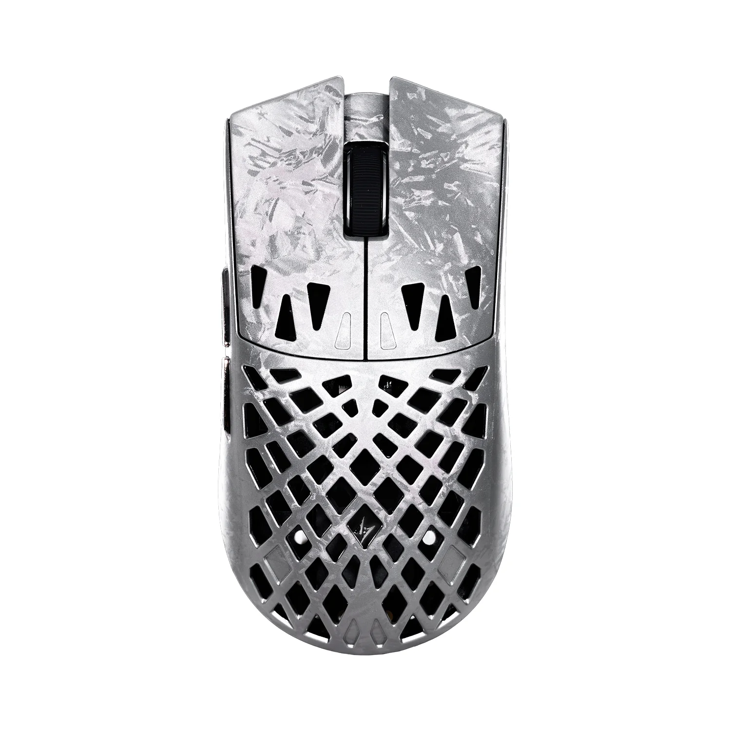 Chuột Gaming Không Dây ATK Blazing Sky Ghost Extreme Hollow Carbon Fiber | 2 Mode, Trắng bạc
