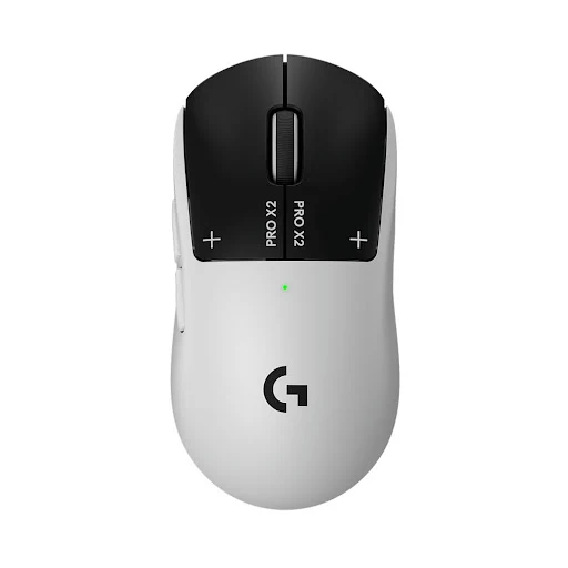 Chuột Gaming không dây Logitech PRO X2 SUPERSTRIKE 910-007778 (GRAPHITE - Đen Trắng)