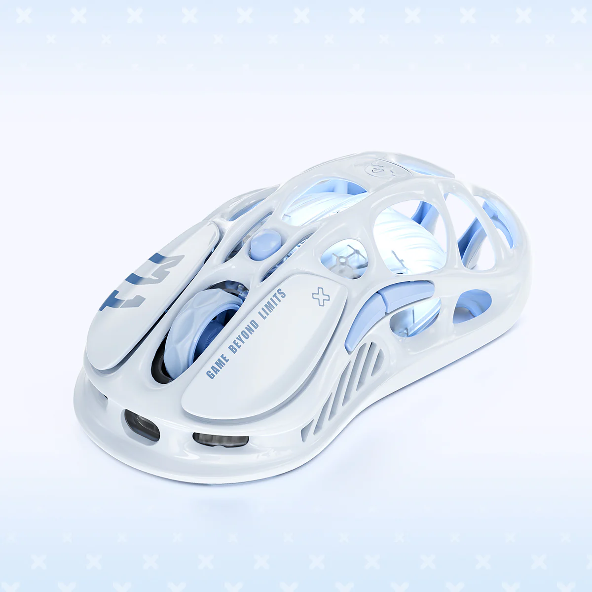 Chuột GravaStar Mercury M1 Pro - Ice Blue - ảnh 2