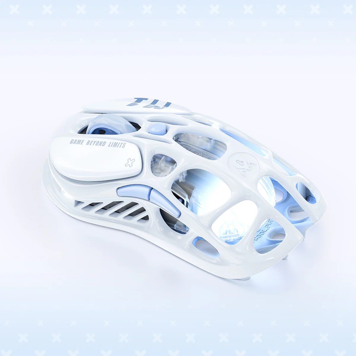 Chuột GravaStar Mercury M1 Pro - Ice Blue - ảnh 3