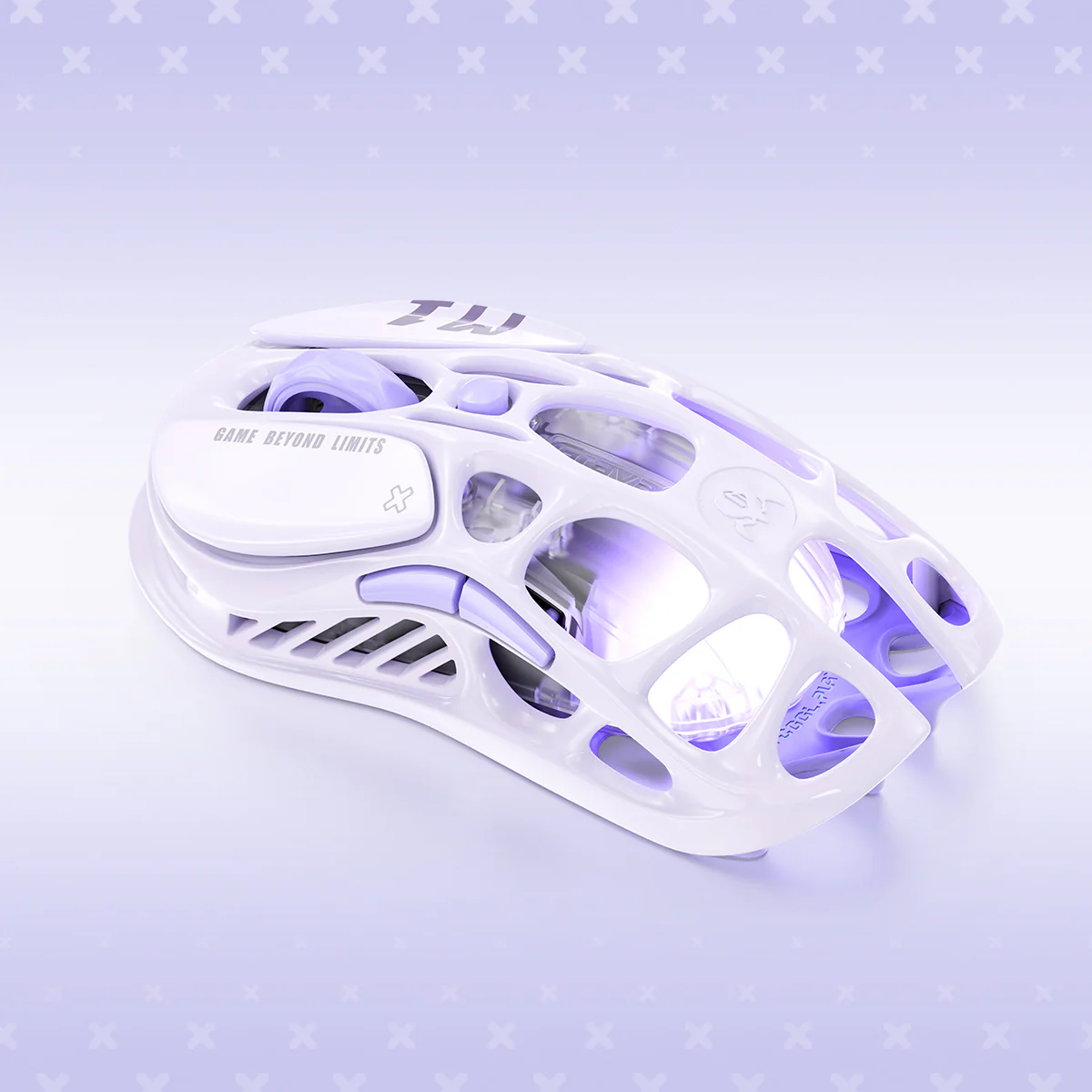 Chuột GravaStar Mercury M1 Pro - Lavender Purple - ảnh 2