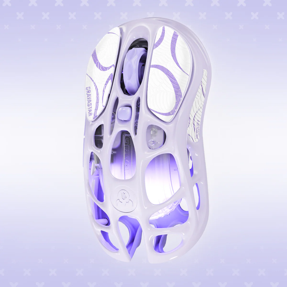Chuột GravaStar Mercury M1 Pro - Lavender Purple - ảnh 4