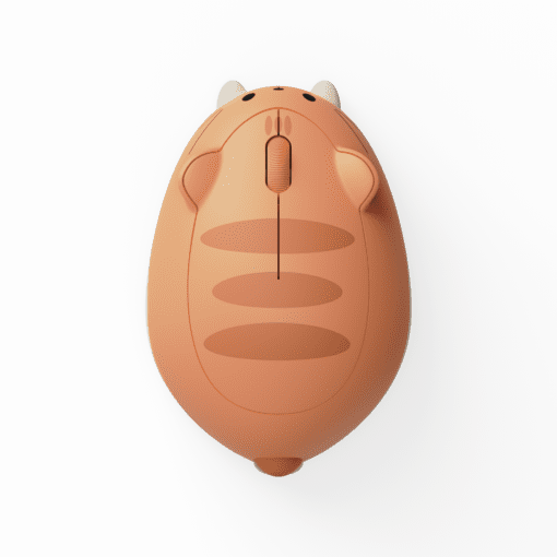 Chuột không dây Akko Cat Theme Mouse -Orange KATE