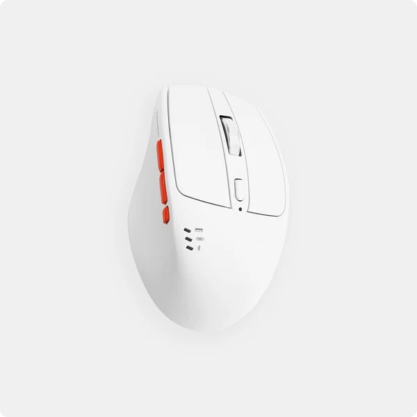 Chuột không dây HyperWork Silentium MS01 Trắng
