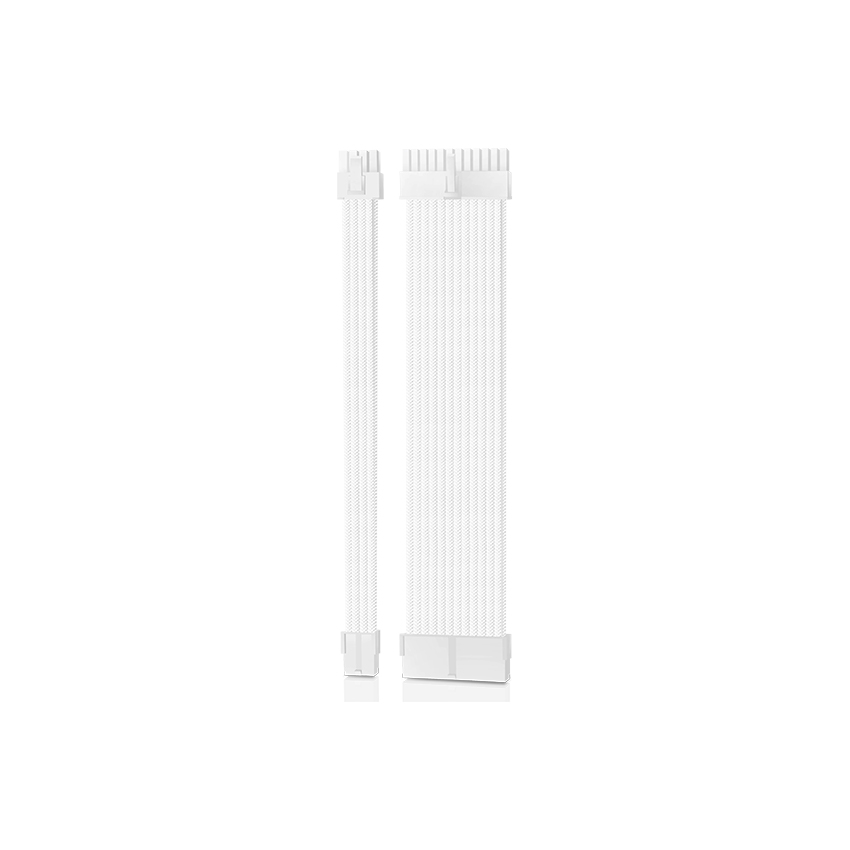 Dây nguồn nối dài cho máy tính EZDIY 24pin | Trắng
