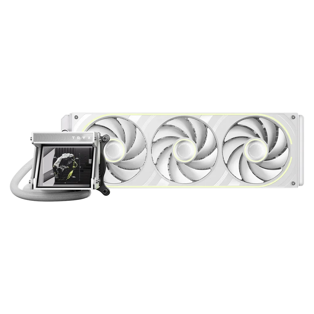 Tản nhiệt nước TRYX HOLO ARGB 360 Trắng | AIO 360mm