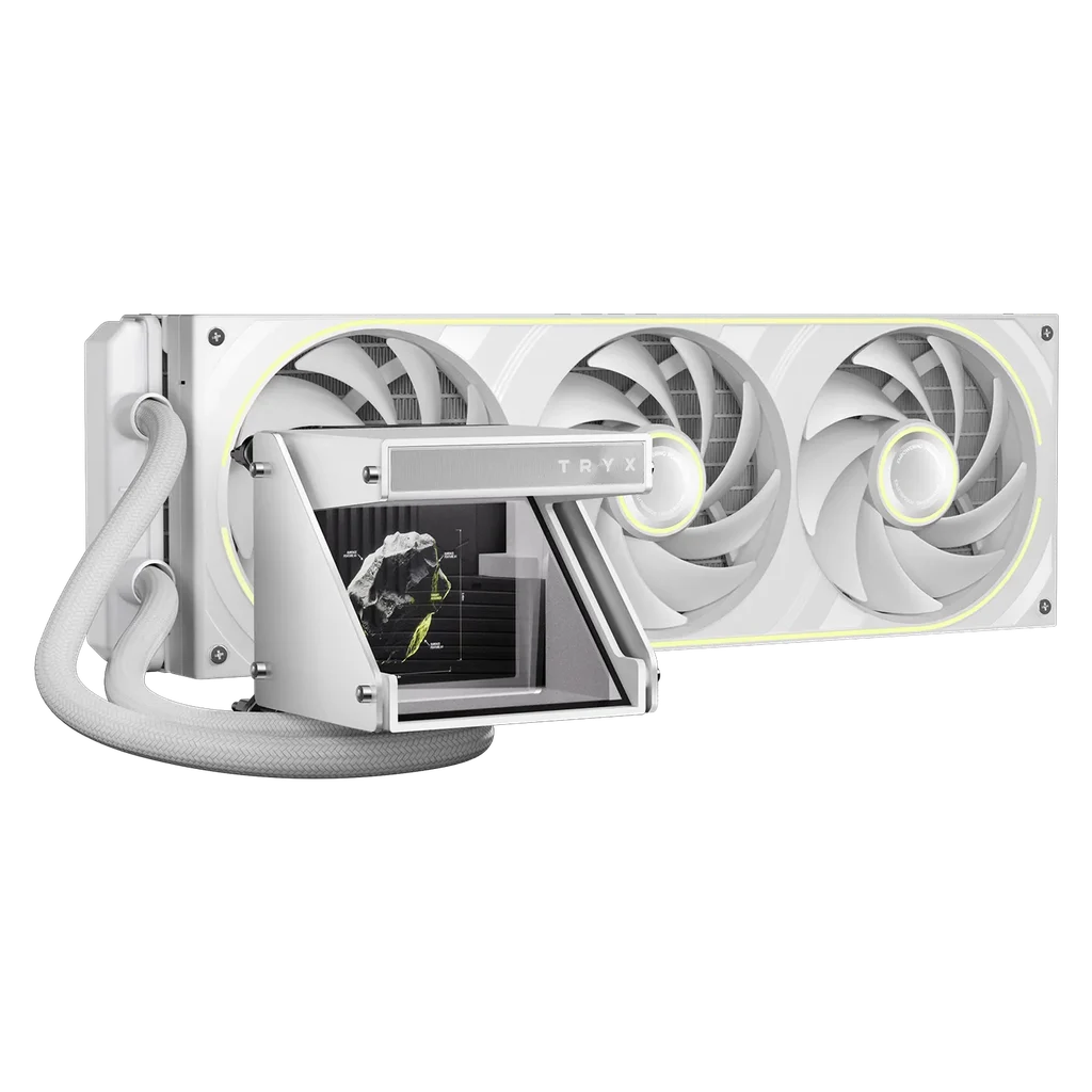 Tản nhiệt nước TRYX HOLO ARGB 360 Trắng | AIO 360mm - ảnh 3