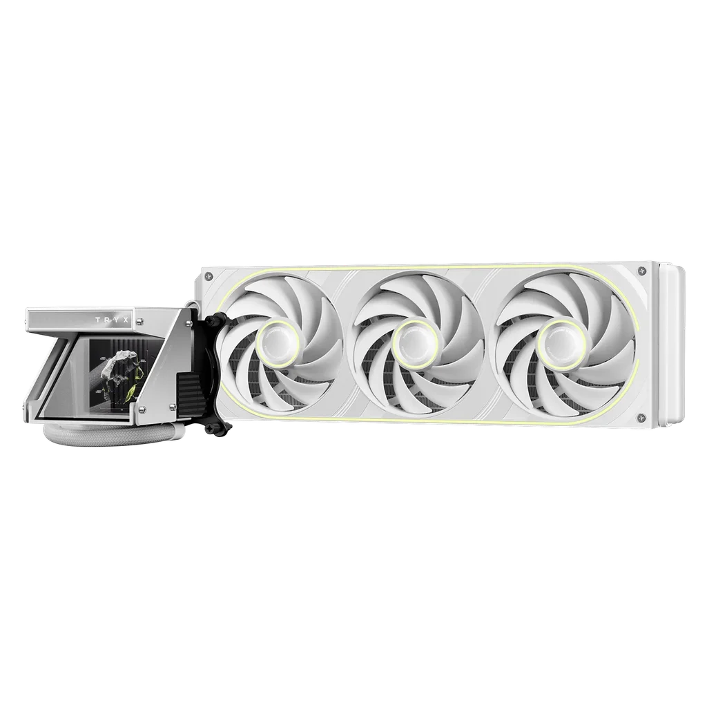 Tản nhiệt nước TRYX HOLO ARGB 360 Trắng | AIO 360mm - ảnh 2