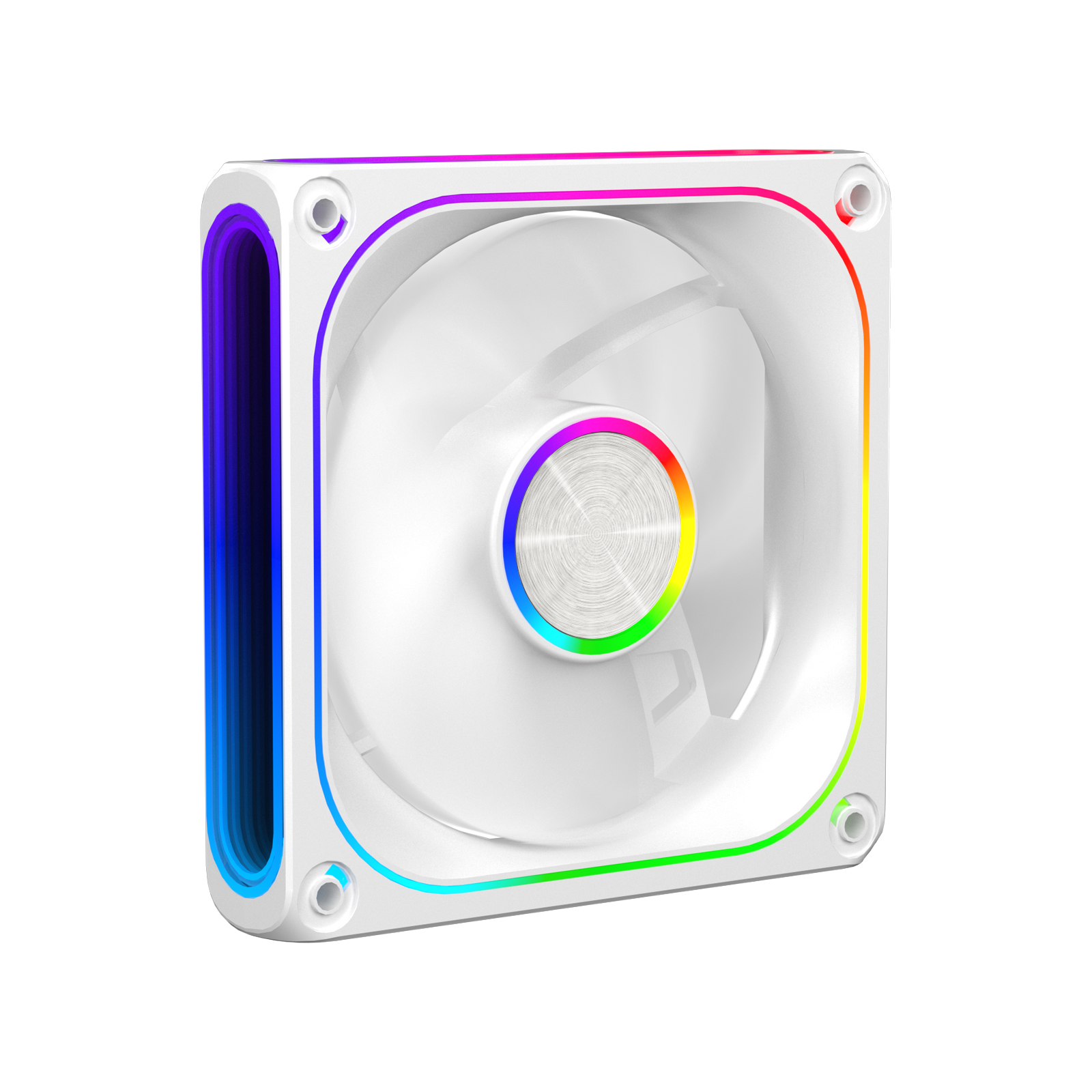 Fan Case molex MAGIC FC-04 RGB  - Trắng, gió thuận / gió ngược