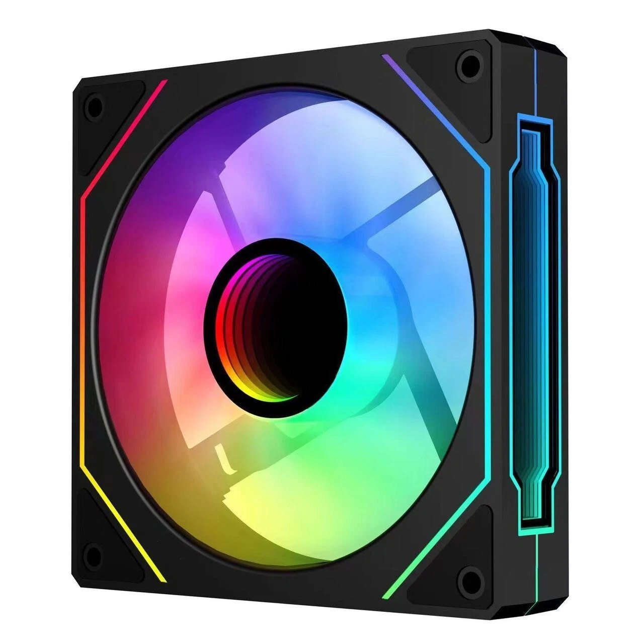 Fan Darkflash ARGB Cooling Fan with Mirror Light Effect - Gió ngược
