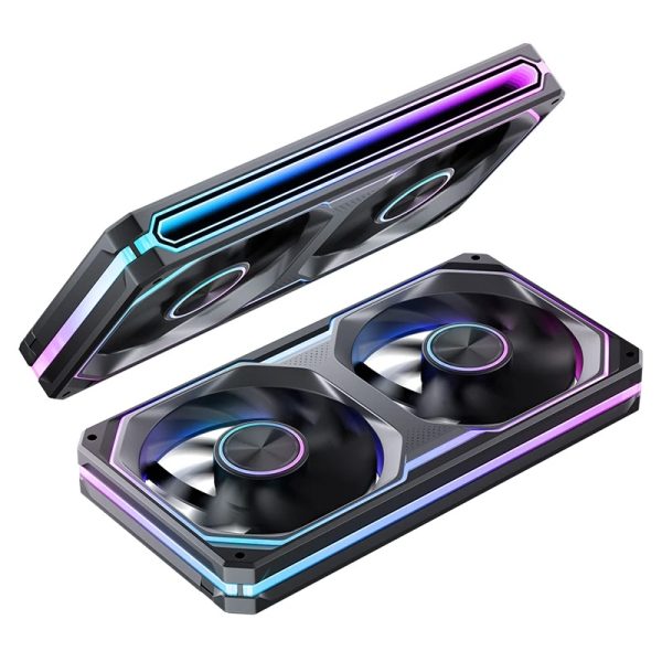 Fan case JONSBO XA-240B BLACK - Ngược