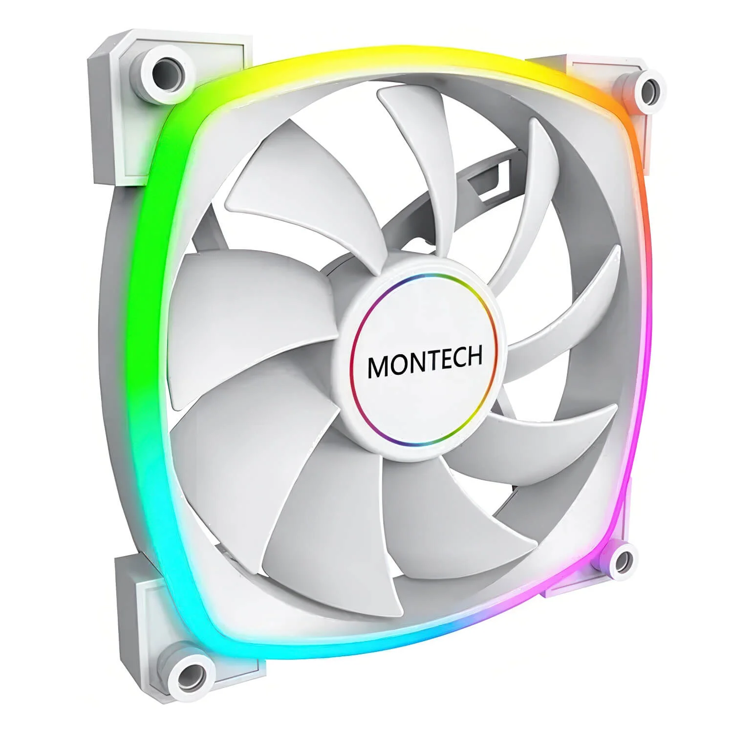 Fan case Montech AX140 PWM (White) - 140mm ARGB LED - ảnh 2