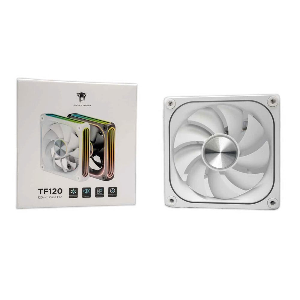 Fan case PC Leopard TF-120 ARGB | 120mm, Gió thuận, Trắng