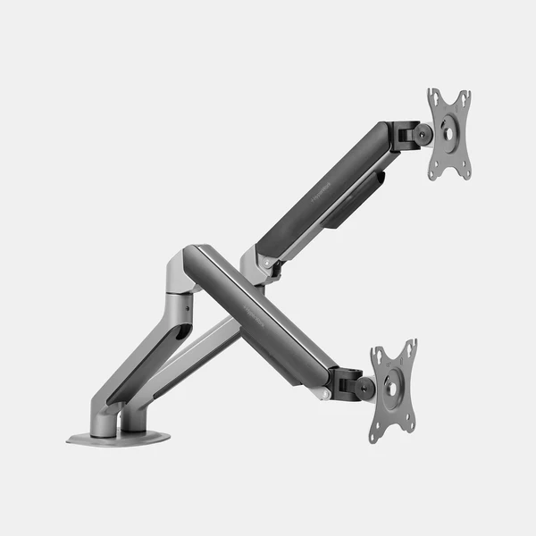Giá đỡ màn hình đôi Hyperwork T6 Pro Dual HPW-T6P.Dual.V2-GRY Đen xám