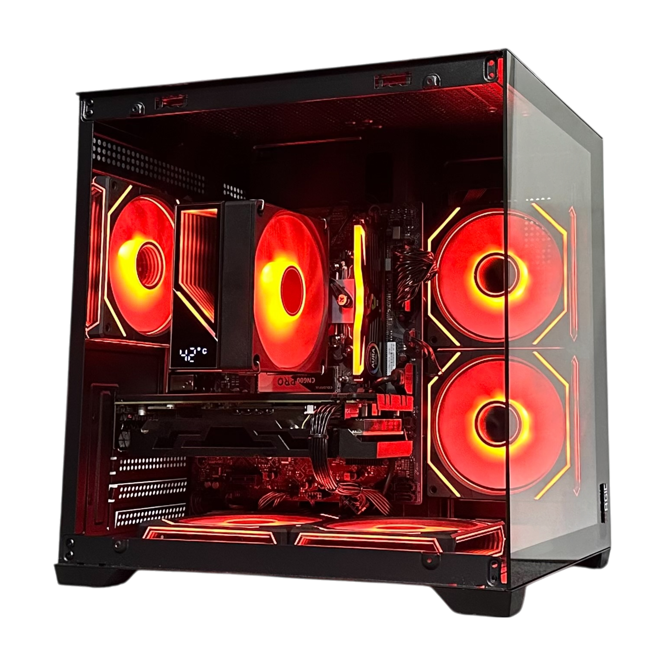 PC Gaming HMPC Aqua 9 | Intel Core I5 12400F \ RTX 2060 Super NEW \ B760 \ RAM 16GB \ SSD 512GB