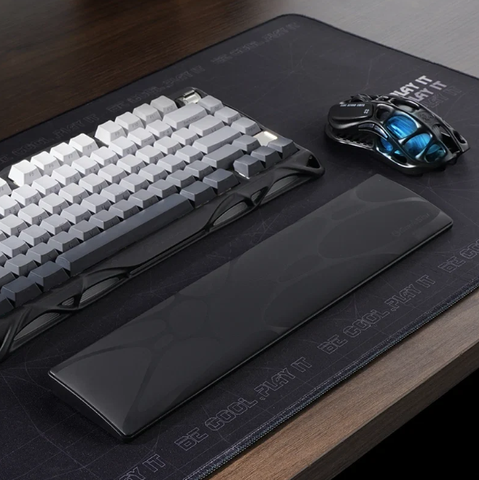 Kê tay bàn phím GravaStar Keyboard Wrist Rest Pad (For 75% Keyboards) - Black(GS A7_WR_BLK) - ảnh 3