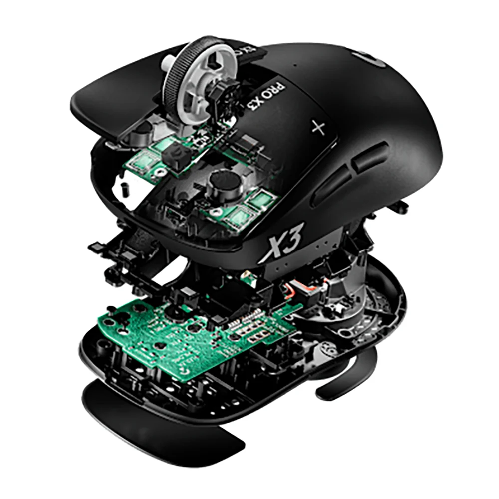 Chuột Gaming Logitech PRO X3 SUPERSTRIKE Wireless Midnight Black (910-007880) | HERO 2, 48.000 DPI, 8000Hz, 59g - ảnh 3