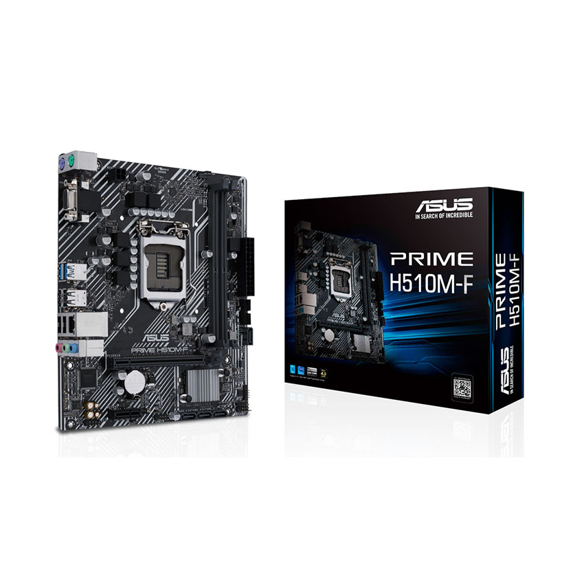 Mainboard ASUS Prime H510M-F R2.0 DDR4 | LGA 1200, mATX, 2 khe RAM QSD - ảnh sản phẩm tại HMPC Store