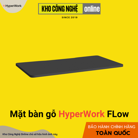 Mặt bàn gỗ HyperWork FLow HPW-MB140-FW Trắng viền trắng - ảnh 5